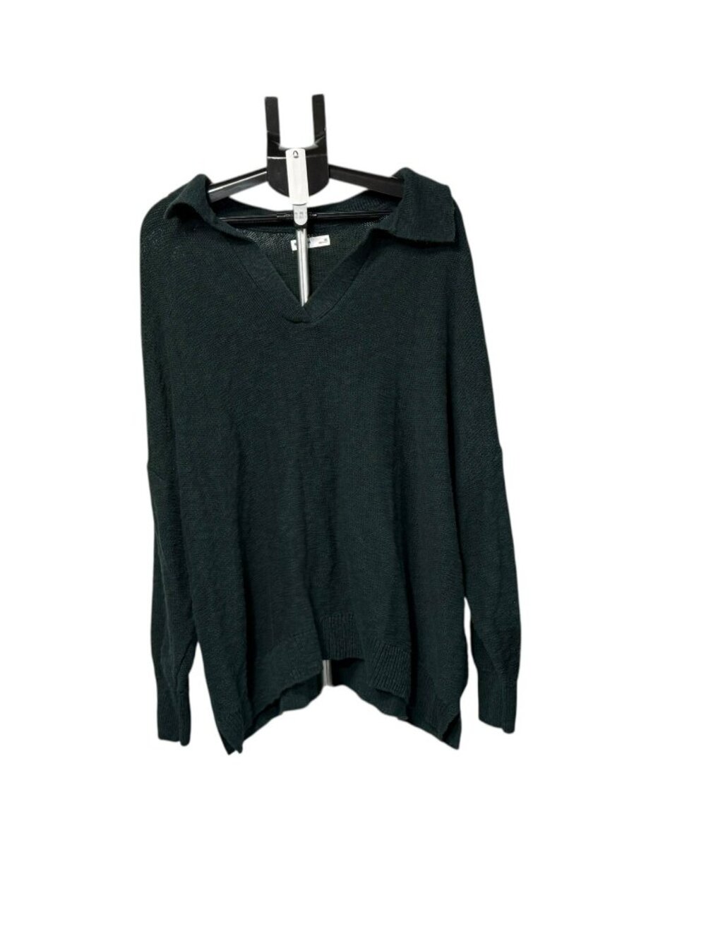 Women's Plus Size Sonoma Collared Sweater - 4X - Green